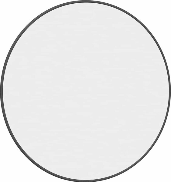 VidaXL Nástěnné zrcadlo Ø 50 cm kulaté [348181] Barva: Černá