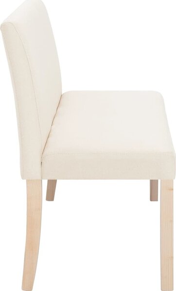 VidaXL Lavice 139,5 cm polyester [281335] Barva: světle šedá
