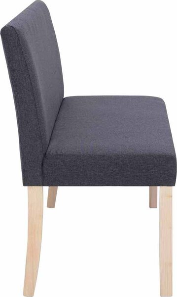 VidaXL Lavice 139,5 cm polyester [281335] Barva: světle šedá