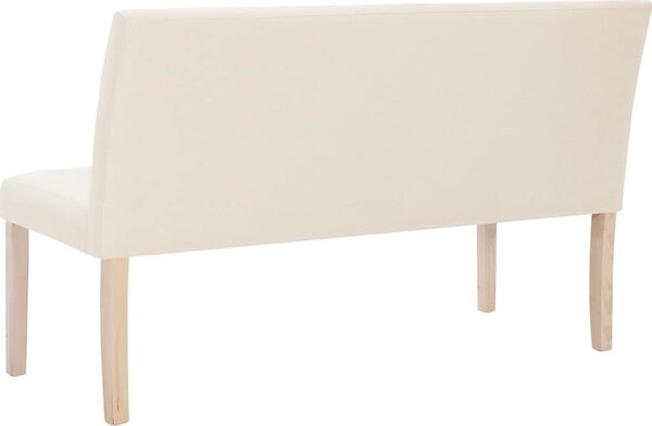 VidaXL Lavice 139,5 cm polyester [281335] Barva: světle šedá