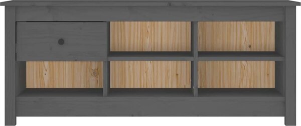 VidaXL Botník 110 x 38 x 45,5 cm masivní borovice [814594] Barva: Přírodní