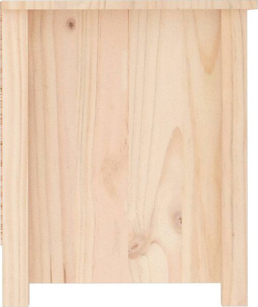 VidaXL Botník 110 x 38 x 45,5 cm masivní borovice [814594] Barva: Přírodní