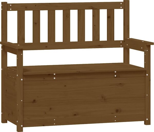 VidaXL Lavice 112,5 x 51,5 x 96,5 cm masivní borovice [823559] Barva: Přírodní