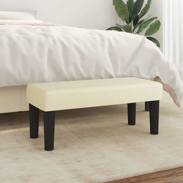 VidaXL Lavice 70 x 30 x 30 cm umělá kůže [346633] Barva: Černá