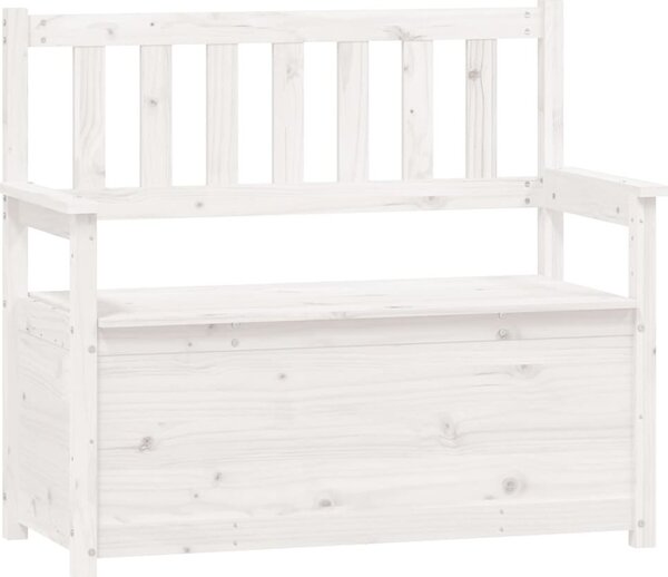 VidaXL Lavice 112,5 x 51,5 x 96,5 cm masivní borovice [823559] Barva: Přírodní