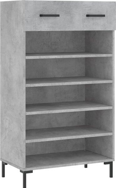 VidaXL Botník 60 x 35 x 105 cm kompozitní dřevo [829614] Barva: Betonová šedá