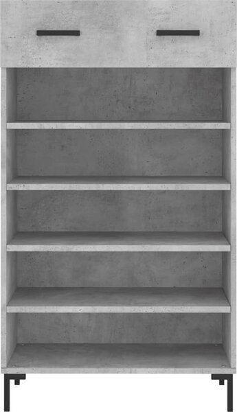 VidaXL Botník 60 x 35 x 105 cm kompozitní dřevo [829614] Barva: Betonová šedá