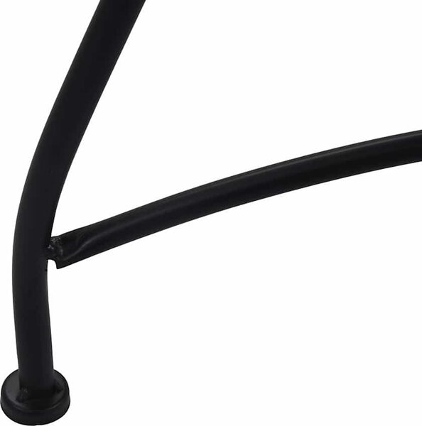 VidaXL Mozaikový bistro stolek 60 cm keramika [46713] Barva: Oranžovo-šedá