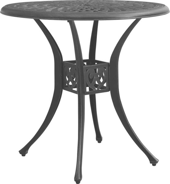 VidaXL Zahradní stůl 78 x 78 x 72 cm litý hliník [315583] Barva: Bílá