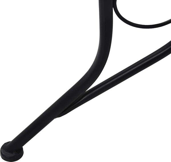 VidaXL Mozaikový bistro stolek 60 cm keramika [46713] Barva: Oranžovo-šedá