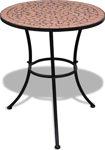 VidaXL Bistro stolek a bílý 60 cm mozaika [41528] Barva: Modrá
