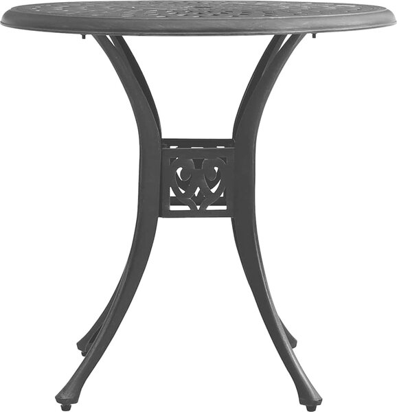 VidaXL Zahradní stůl 78 x 78 x 72 cm litý hliník [315583] Barva: Bílá