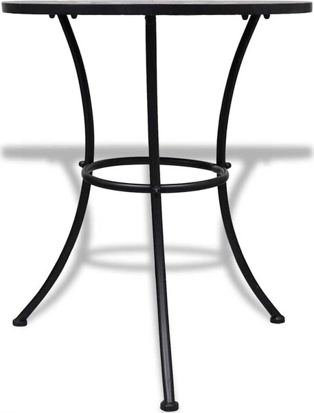 VidaXL Bistro stolek a bílý 60 cm mozaika [41528] Barva: Modrá
