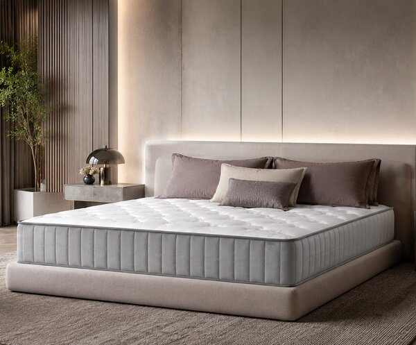 Ortopedická pěnová matrace 90x200 SAPHIRE | Středně Tvrdá | Výška 29 cm | Premium Lux |