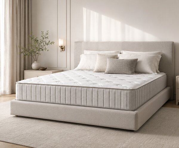 Ortopedická pěnová matrace 90x200 SAPHIRE | Středně Tvrdá | Výška 29 cm | Premium Lux |