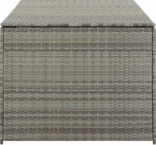 VidaXL Zahradní úložný box polyratan 180 x 90 x 70 cm [46478] Barva: Hnědá