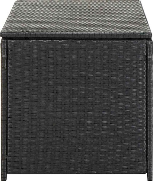 VidaXL Zahradní úložný box z polyratanu 100 x 50 x 50 cm [46471] Barva: Šedá