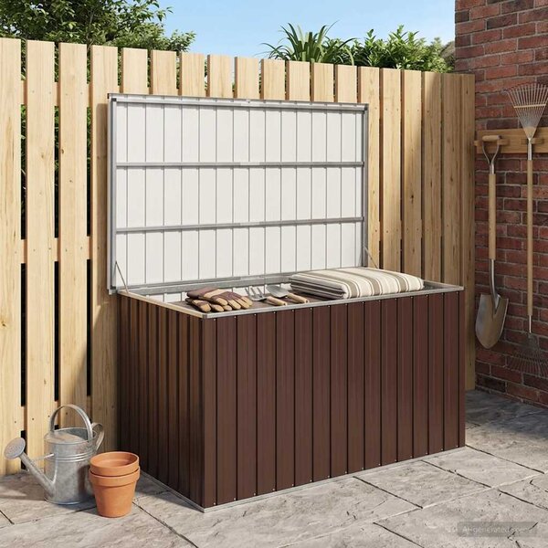 VidaXL Zahradní úložný box 171 x 99 x 93 cm [46272] Barva: Hnědá