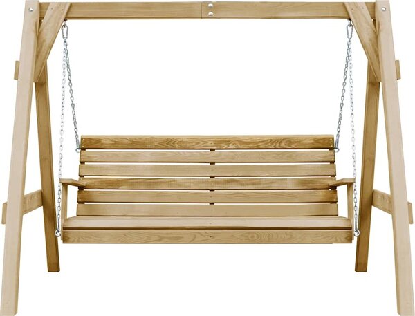 VidaXL Zahradní houpačka impregnované borové dřevo 205 x 150 x 157 cm [45305]