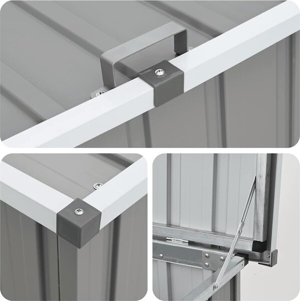 VidaXL Zahradní úložný box 171 x 99 x 93 cm [46272] Barva: Hnědá