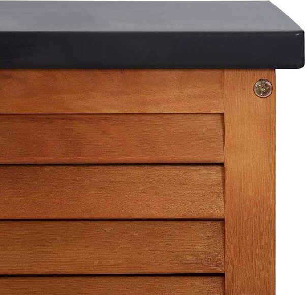 VidaXL Zahradní úložný box 117 x 50 x 55 cm masivní eukalyptové dřevo [47285]