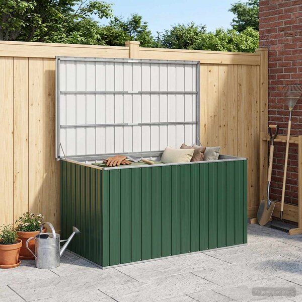 VidaXL Zahradní úložný box 171 x 99 x 93 cm [46272] Barva: Zelená