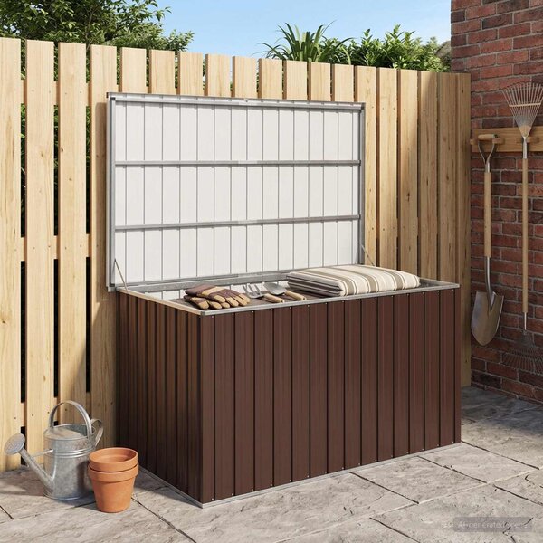 VidaXL Zahradní úložný box 171 x 99 x 93 cm [46272] Barva: Hnědá