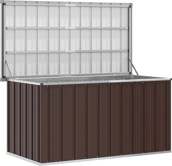 VidaXL Zahradní úložný box 129 x 67 x 65 cm [46263] Barva: Šedá