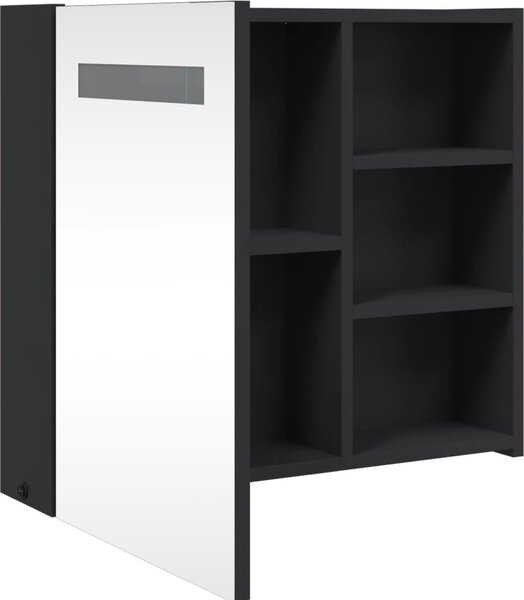 VidaXL Koupelnová zrcadlová skříňka s LED osvětlením 60x13x52 cm [357971] Barva: dub