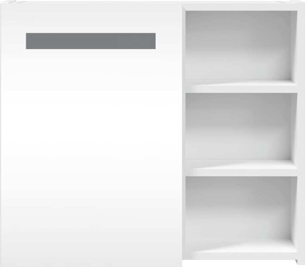 VidaXL Koupelnová zrcadlová skříňka s LED osvětlením 60x13x52 cm [357971] Barva: dub