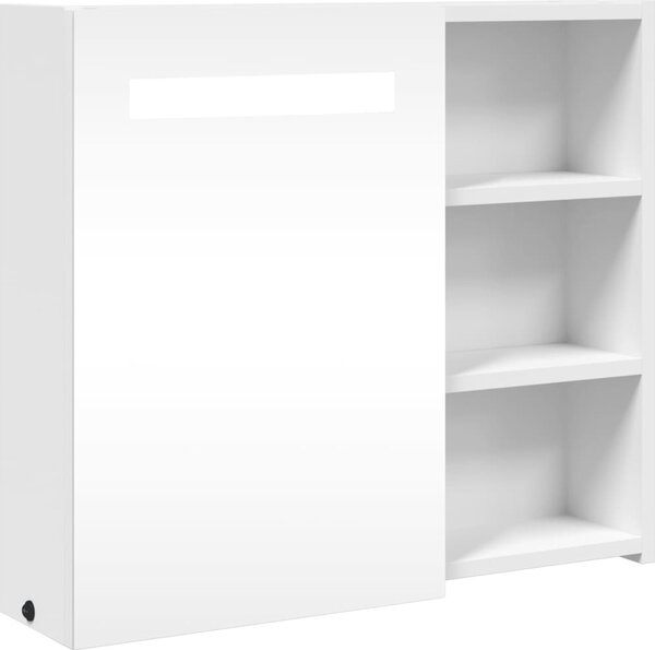 VidaXL Koupelnová zrcadlová skříňka s LED osvětlením 60x13x52 cm [357971] Barva: dub