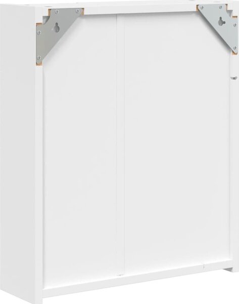 VidaXL Koupelnová zrcadlová skříňka s LED osvětlením 45x13x52 cm [357968] Barva: Černá