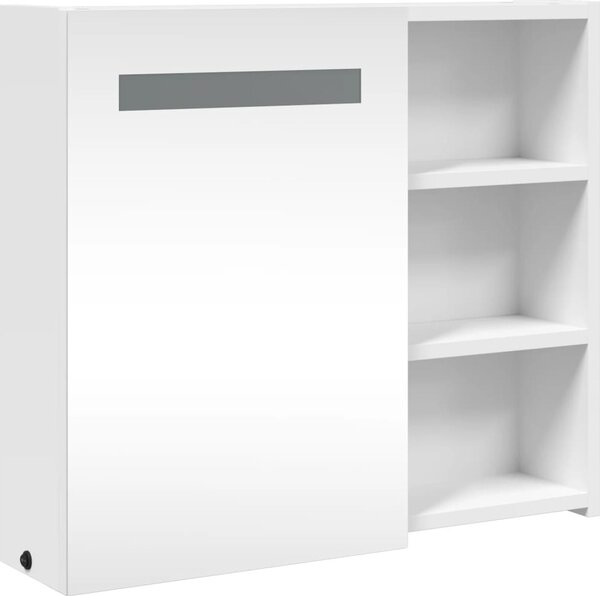 VidaXL Koupelnová zrcadlová skříňka s LED osvětlením 60x13x52 cm [357971] Barva: dub