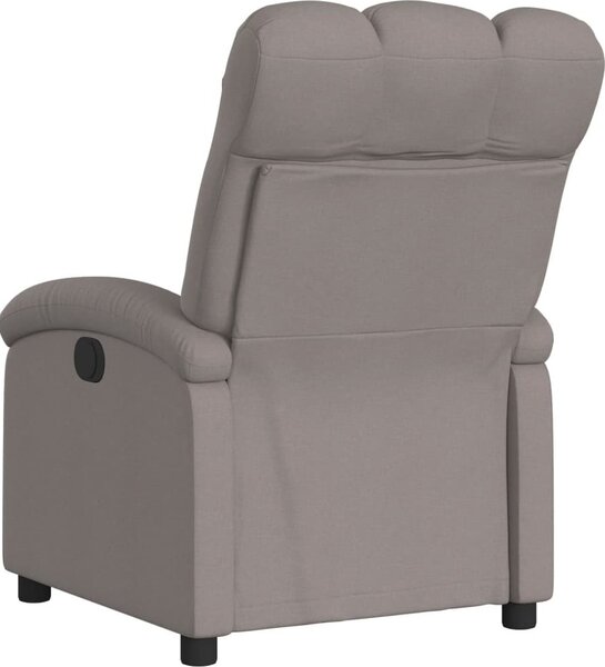 VidaXL Polohovací křeslo textil [371735] Barva: Hnědá