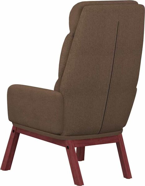 VidaXL Relaxační křeslo textil [341167] Barva: Černá