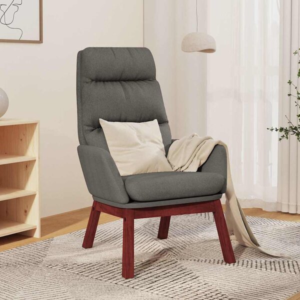 VidaXL Relaxační křeslo textil [341167] Barva: Černá