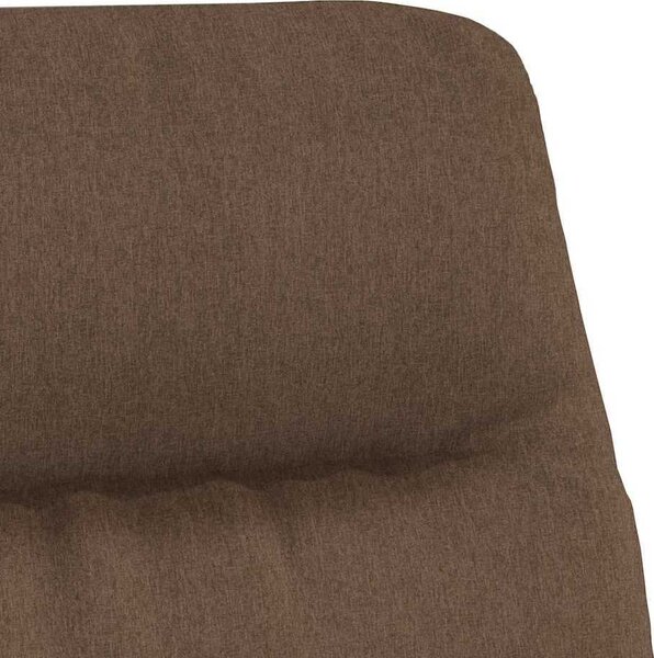 VidaXL Relaxační křeslo textil [341167] Barva: Černá