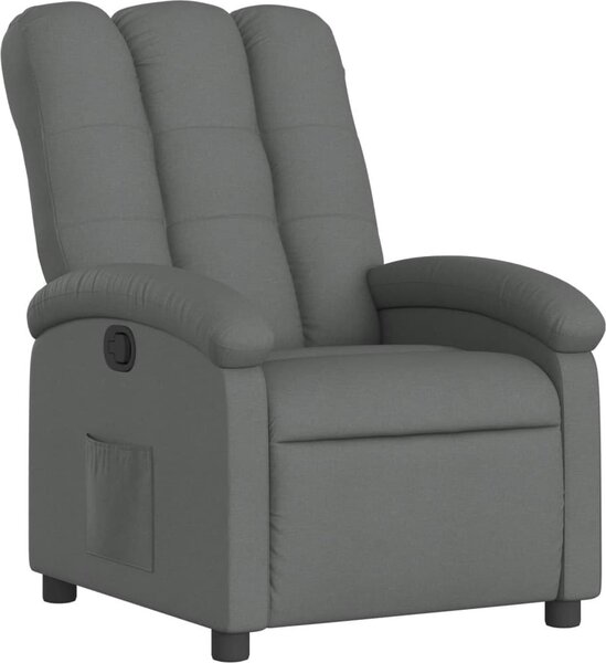 VidaXL Polohovací křeslo textil [371735] Barva: Hnědá