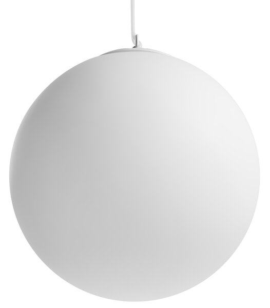Venkovní solární LED závěsná lampa BOSLEY s dálkovým ovládáním Bílá