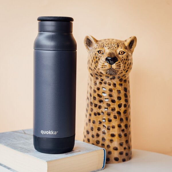 Nerezová termoláhev Pulse, 700ml, Quokka, černá
