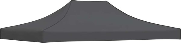 VidaXL Střecha k party stanu 4,5 x 3 m 270 g/m² [315368] Barva: antracitová