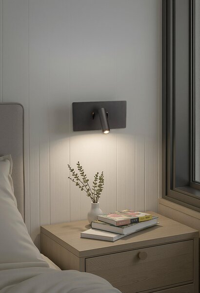NÁSTĚNNÉ LED SVÍTIDLO, 23/9-16/12 cm Novel - Nástěnná svítidla