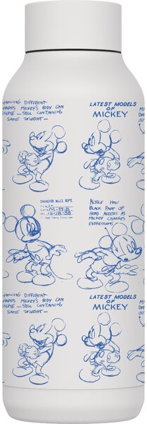 Nerezová termoláhev Solid, 510ml , Quokka, Mickey Sketch