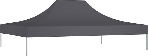 VidaXL Střecha k party stanu 4,5 x 3 m 270 g/m² [315368] Barva: antracitová