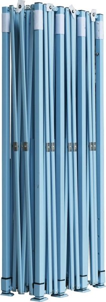 VidaXL Skládací nůžkový stan s 8 bočními stěnami 870x291x315 cm [44976] Barva: Modrá