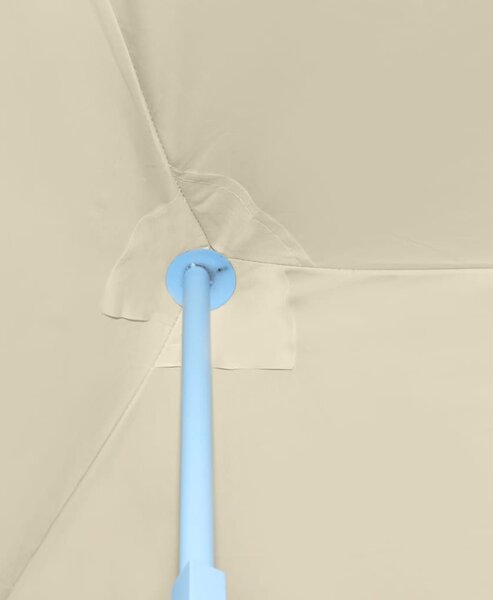 VidaXL Skládací nůžkový stan s 8 bočními stěnami 870x291x315 cm [44976] Barva: Modrá