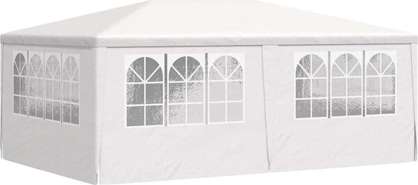 VidaXL Profesionální party stan s bočnicemi 4x6 m 90 g/m² [48538] Barva: antracitová