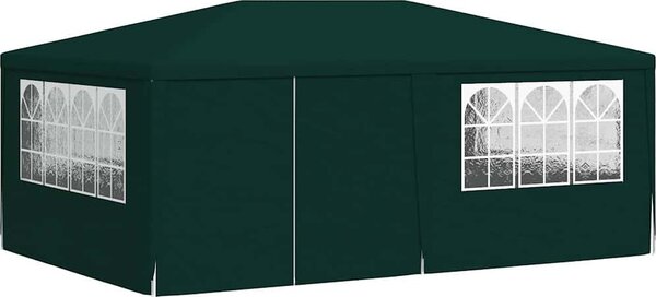 VidaXL Profesionální party stan s bočnicemi 4x6 m 90 g/m² [48538] Barva: antracitová