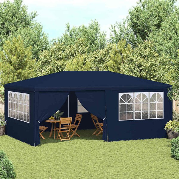 VidaXL Profesionální party stan s bočnicemi 4x6 m 90 g/m² [48538] Barva: Zelená