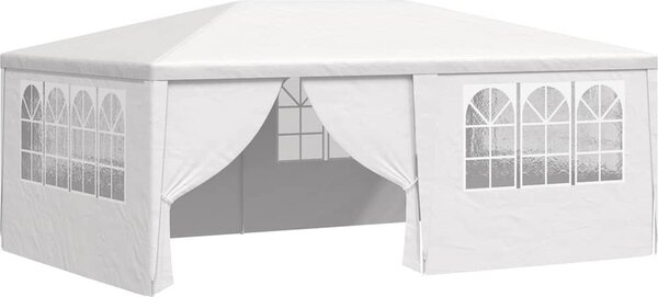 VidaXL Profesionální party stan s bočnicemi 4x6 m 90 g/m² [48538] Barva: antracitová